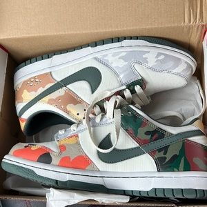 Nike Dunks Sail Vintage Green